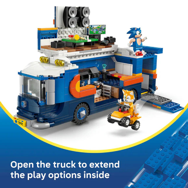 LEGO® Sonic the Hedgehog™ Team Sonic Command Truck Toy Gaming Merch 77006