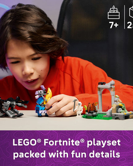 LEGO® Fortnite® Peely & Sparkplug’s Camp Video Game Building Set 77075