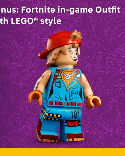 LEGO® Fortnite® Peely & Sparkplug’s Camp Video Game Building Set 77075
