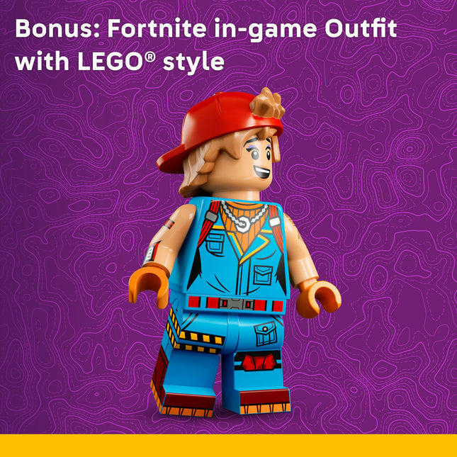 LEGO® Fortnite® Peely & Sparkplug’s Camp Video Game Building Set 77075