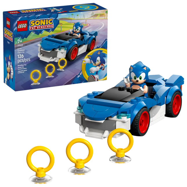 LEGO® Sonic the Hedgehog™ Sonic: Speedster Lightning 77117