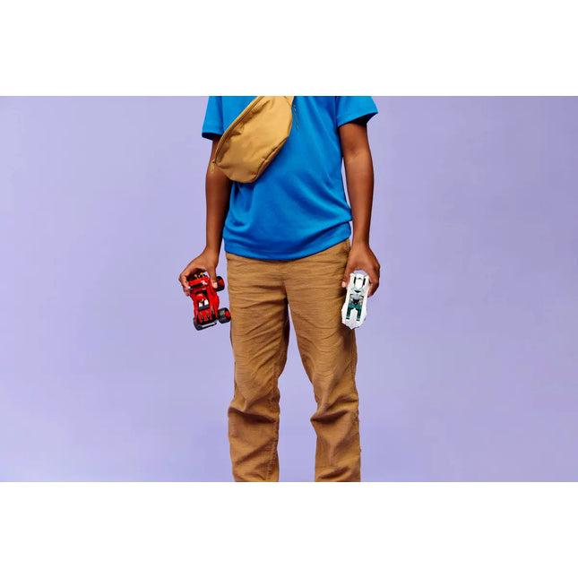 LEGO® Sonic the Hedgehog™ Silver’s Car vs. Knuckles’ Monster Truck Building Toy 77118