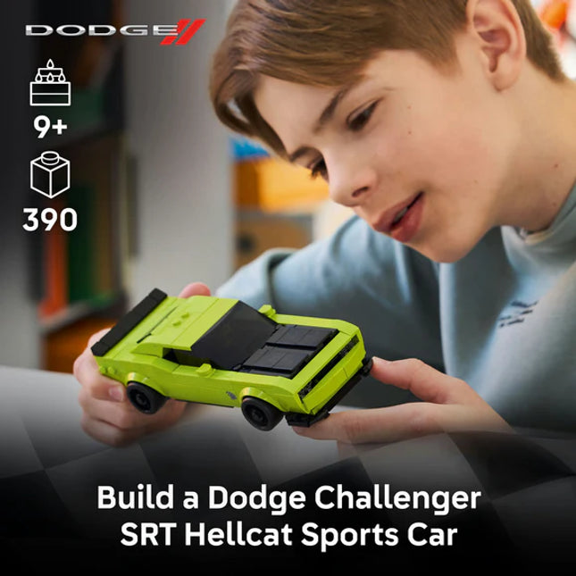 LEGO® Speed Champions Dodge Challenger SRT Hellcat Sports Car Toy 77237
