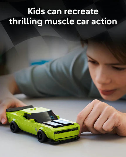 LEGO® Speed Champions Dodge Challenger SRT Hellcat Sports Car Toy LEGO® Speed Champions Dodge Challenger SRT Hellcat Sports Car Toy