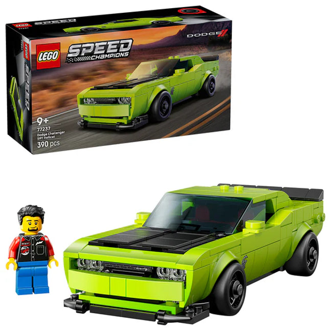 LEGO® Speed Champions Dodge Challenger SRT Hellcat Sports Car Toy 77237