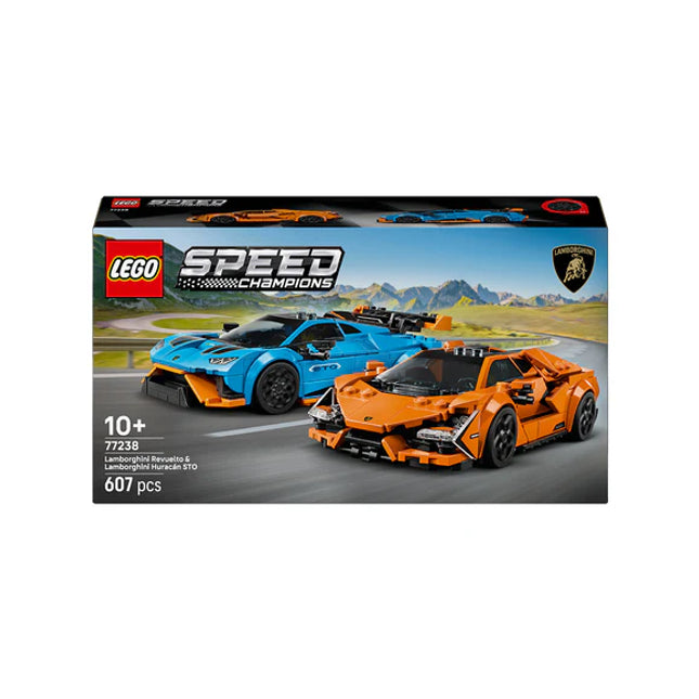 LEGO® Speed Champions Lamborghini Revuelto & Huracán STO 77238