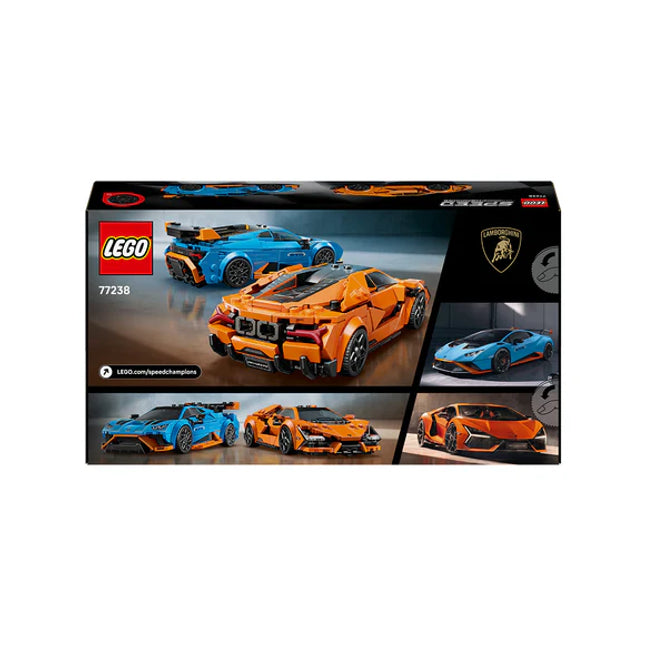 LEGO® Speed Champions Lamborghini Revuelto & Huracán STO 77238