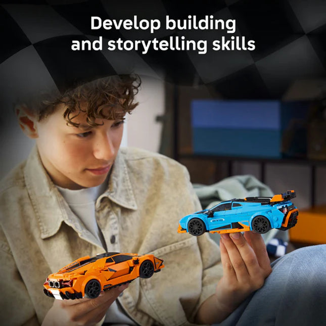 LEGO® Speed Champions Lamborghini Revuelto & Huracán STO 77238