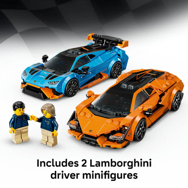LEGO® Speed Champions Lamborghini Revuelto & Huracán STO 77238
