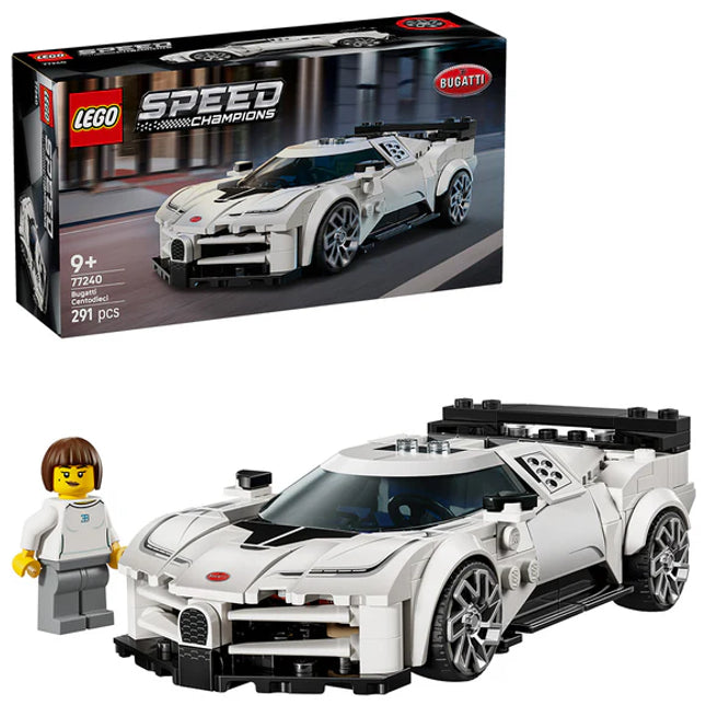 LEGO® Speed Champions Bugatti Centodieci Hyper Sports Car Toy 77240