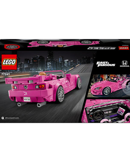 LEGO® Speed Champions 2 Fast 2 Furious Honda S2000 Pink Car Toy 77241