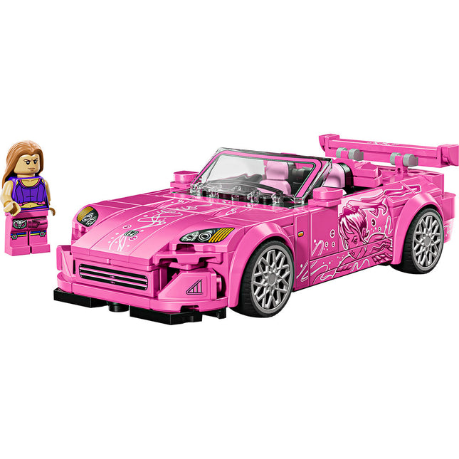 LEGO® Speed Champions 2 Fast 2 Furious Honda S2000 Pink Car Toy 77241