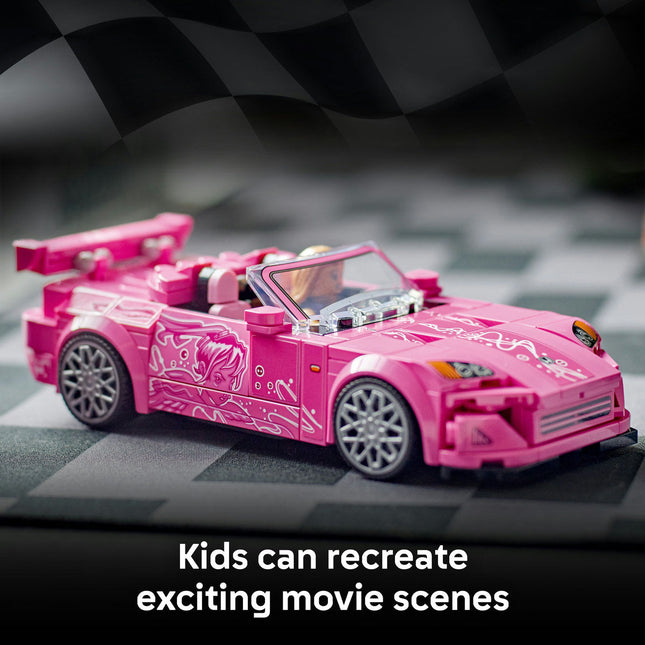 LEGO® Speed Champions 2 Fast 2 Furious Honda S2000 Pink Car Toy 77241