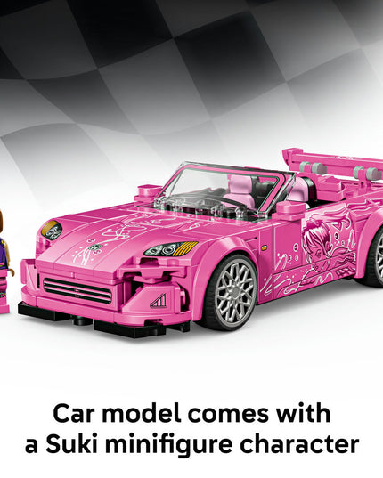LEGO® Speed Champions 2 Fast 2 Furious Honda S2000 Pink Car Toy 77241