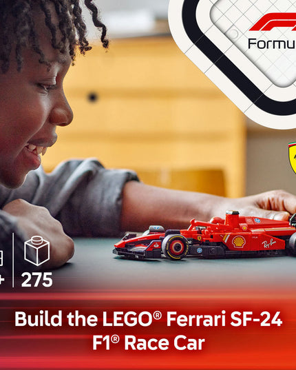 LEGO® Speed Champions Ferrari SF-24 F1® Race Car Driver Set 77242