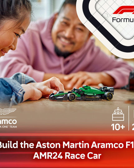 LEGO® Speed Champions Aston Martin Aramco F1® AMR24 Race Car Vehicle Set 77245