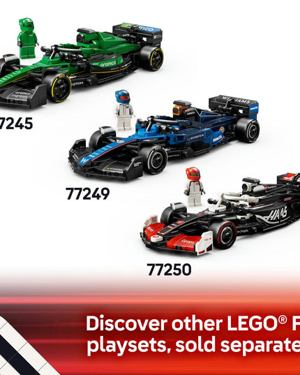 LEGO® Speed Champions KICK Sauber F1® Team C44 Race Car Toy Vehicle 77247