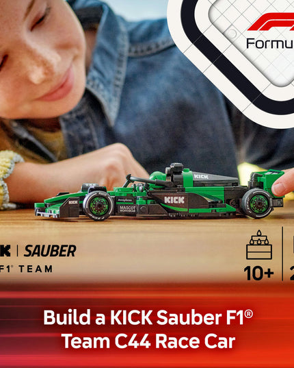 LEGO® Speed Champions KICK Sauber F1® Team C44 Race Car Toy Vehicle 77247