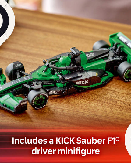 LEGO® Speed Champions KICK Sauber F1® Team C44 Race Car Toy Vehicle 77247