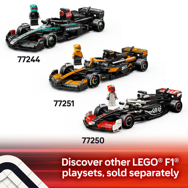 LEGO® Speed Champions BWT Alpine F1® Team A524 Race Car Toy Vehicle 77248