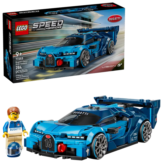 LEGO® Speed Champions Bugatti Vision Gran Turismo Hyper Sports Car 77253