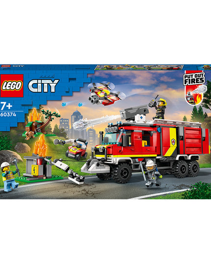LEGO® City Fire Command Unit Building Toy Set 60374