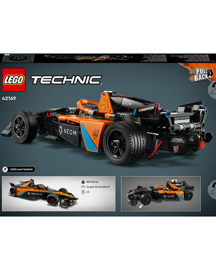 LEGO® Technic™ NEOM McLaren Formula E Race Car Toy Set 42169