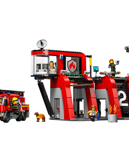 LEGO® City Fire Station with Fire Engine Toy Playset 60414