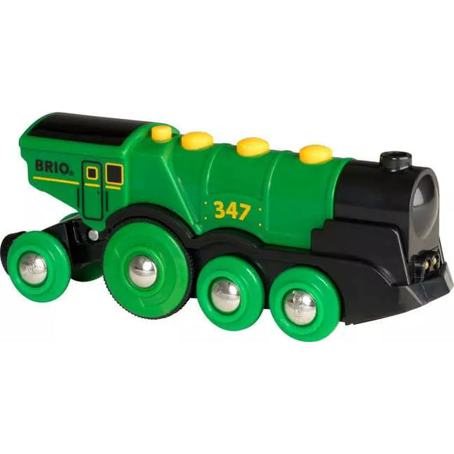 BRIO BIG GREEN ACTION LOCOMOTIVE