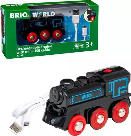 BRIO RECHARGEABLE ENGINE W MINI USB CABLE