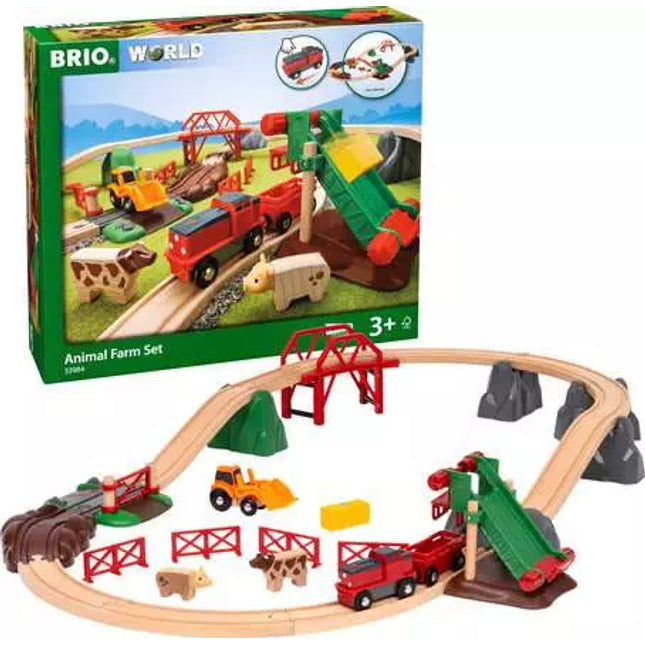 BRIO ANIMAL FARM SET