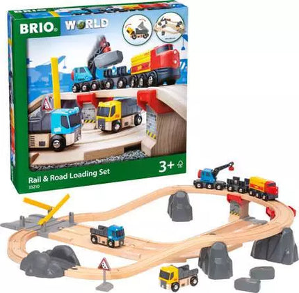 BRIO RAIL & ROAD LOADING SET