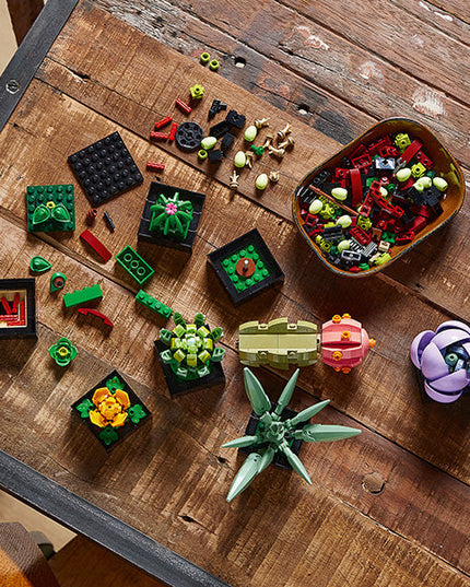 LEGO® ICONS Succulents Plant Decor Building Kit 10309