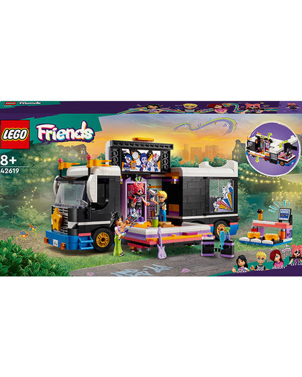 LEGO® Friends Pop Star Music Tour Bus Toy Set 42619