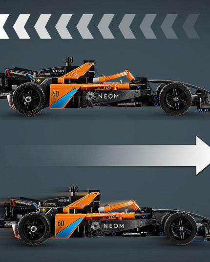 LEGO® Technic™ NEOM McLaren Formula E Race Car Toy Set 42169