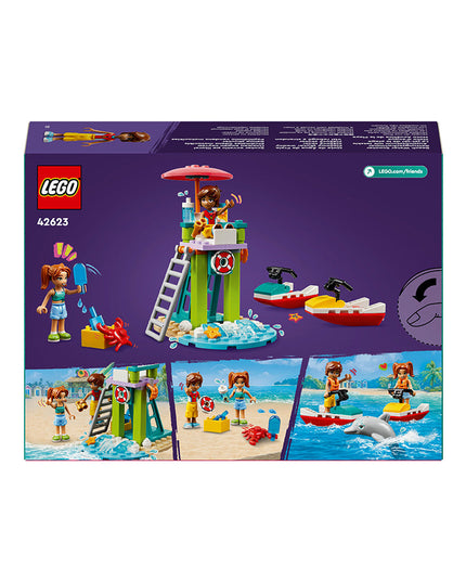 LEGO® Friends Beach Water Scooter Toy Mini-Doll Set 42623