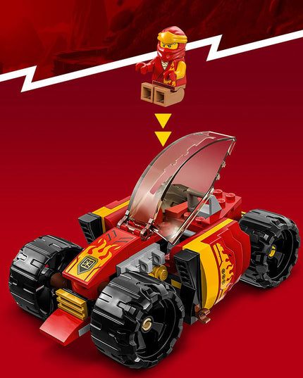 LEGO® NINJAGO® Kai’s Ninja Race Car EVO Building Toy Set 71780