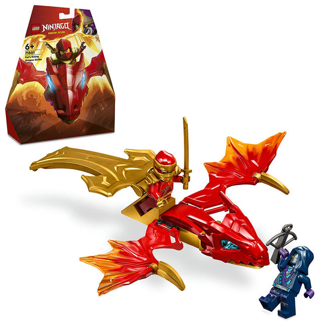 LEGO® NINJAGO® Kai’s Rising Dragon Strike Ninja Toy Set 71801