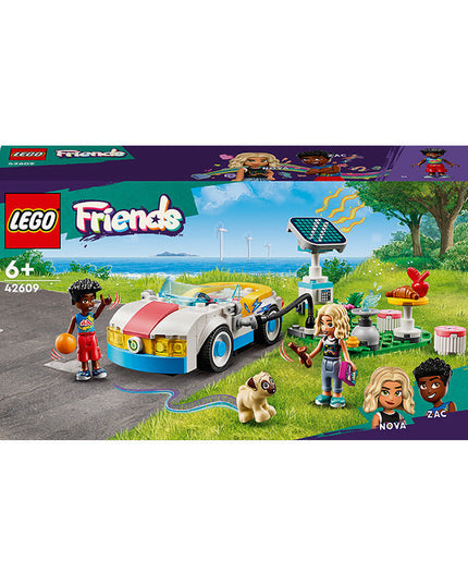LEGO® Friends Electric Car and Charger Toy Set 42609