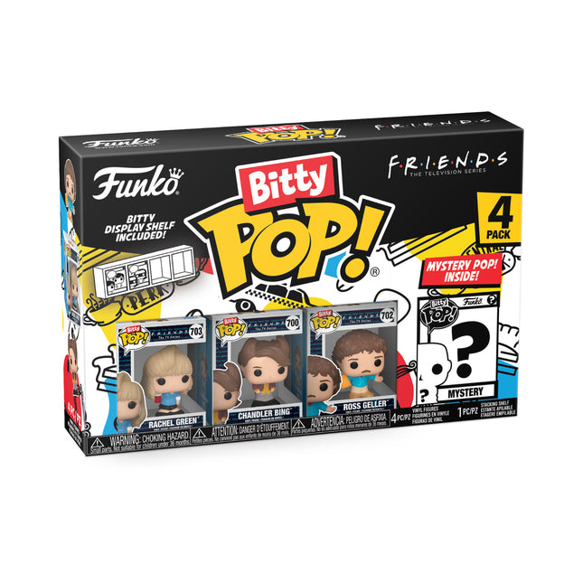 FUNKO BITTY POP!:FRIENDS-80S RACHEL 4PK