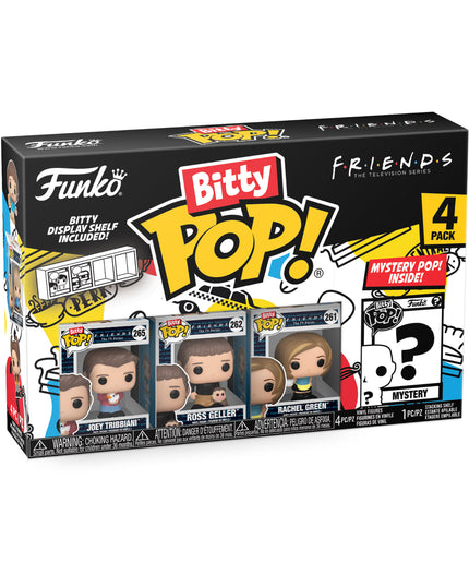FUNKO BITTY POP!:FRIENDS-JOEY 4PK