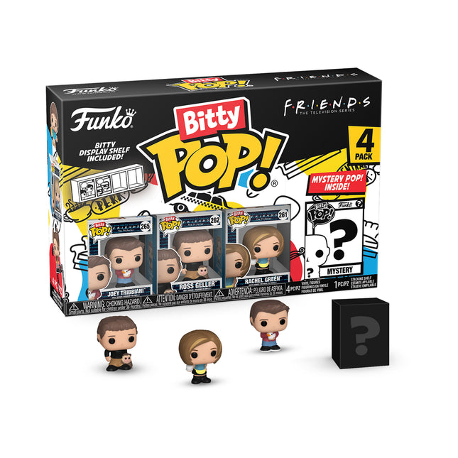 FUNKO BITTY POP!:FRIENDS-JOEY 4PK
