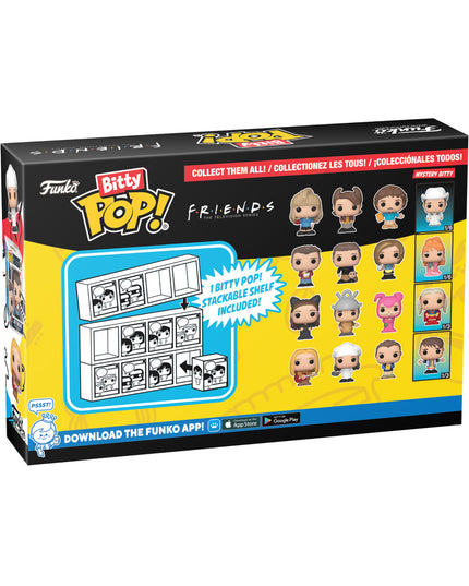 FUNKO BITTY POP!:FRIENDS-JOEY 4PK