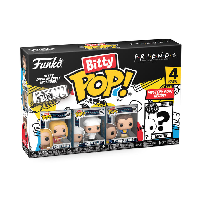 FUNKO BITTY POP!:FRIENDS-PHOEBE 4PK