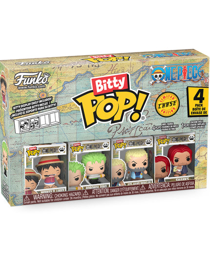 FUNKO BITTY POP!:ONE PIECE-LUFFY 4PK