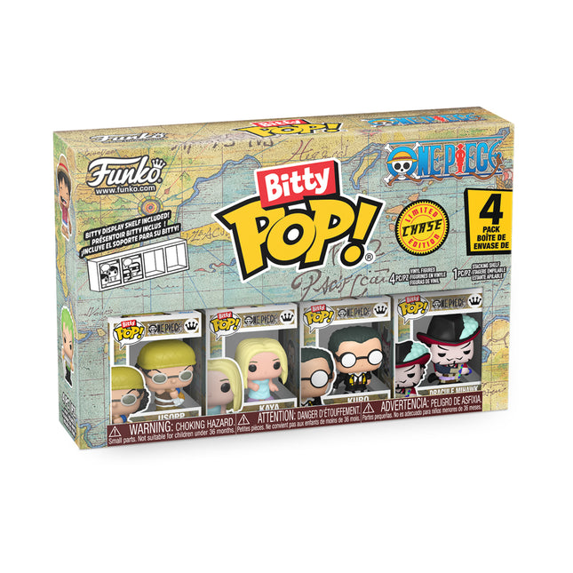 FUNKO BITTY POP!: ONE PIECE-USOPP 4PK