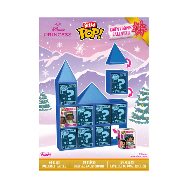 Funko Bitty Pop! Countdown Calendar: Disney Princess Holiday Advent Calendar