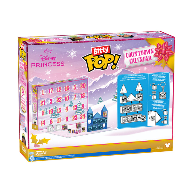 Funko Bitty Pop! Countdown Calendar: Disney Princess Holiday Advent Calendar