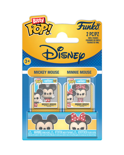 FUNKO BITTY POP!: DISNEY-MICKEY&MINNIE