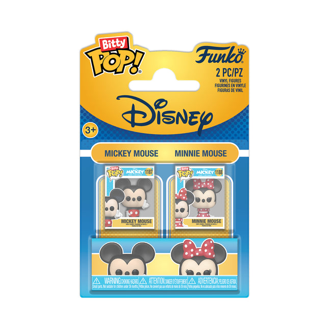FUNKO BITTY POP!: DISNEY-MICKEY&MINNIE